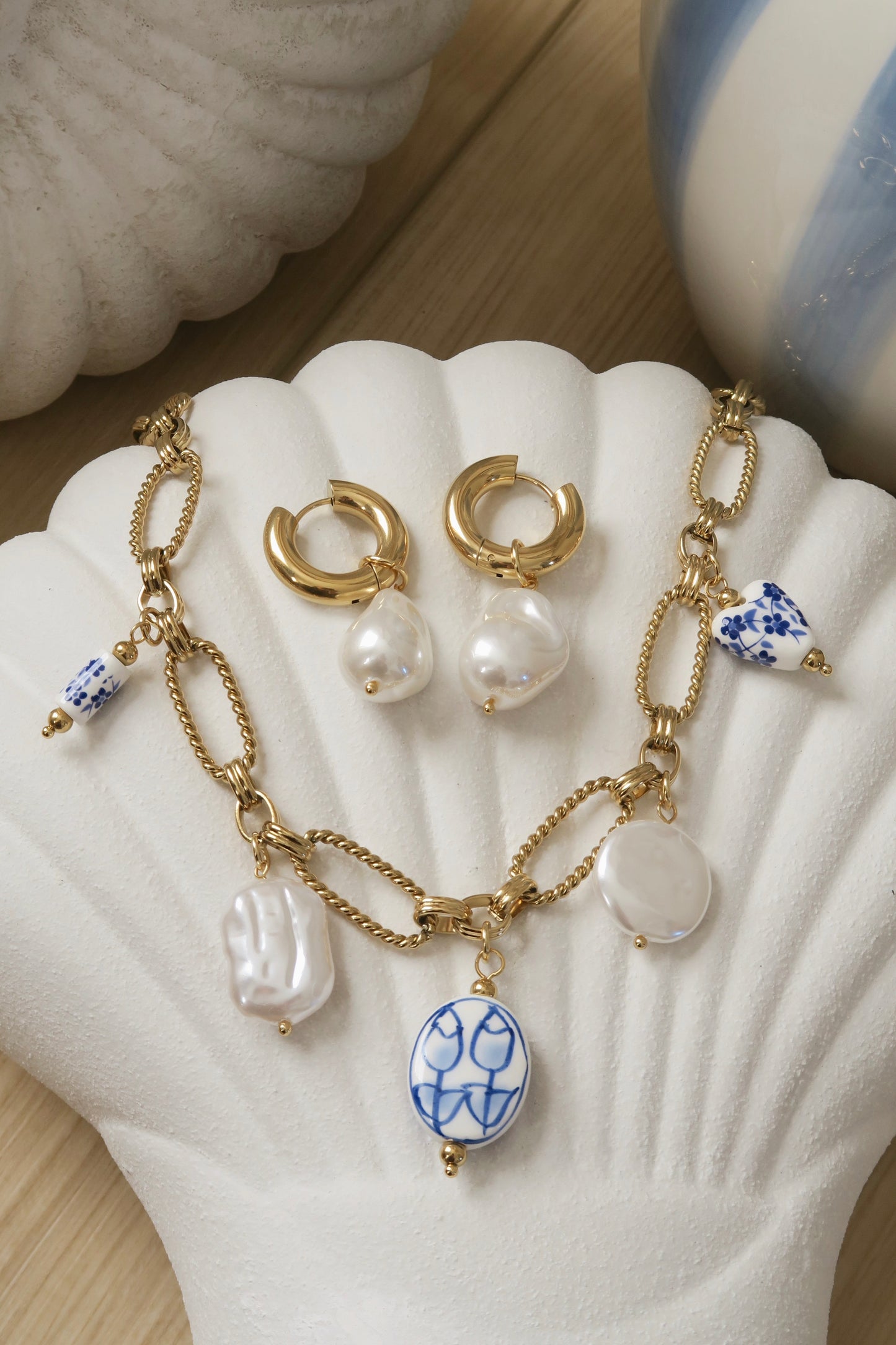 Santorini Charm Necklace