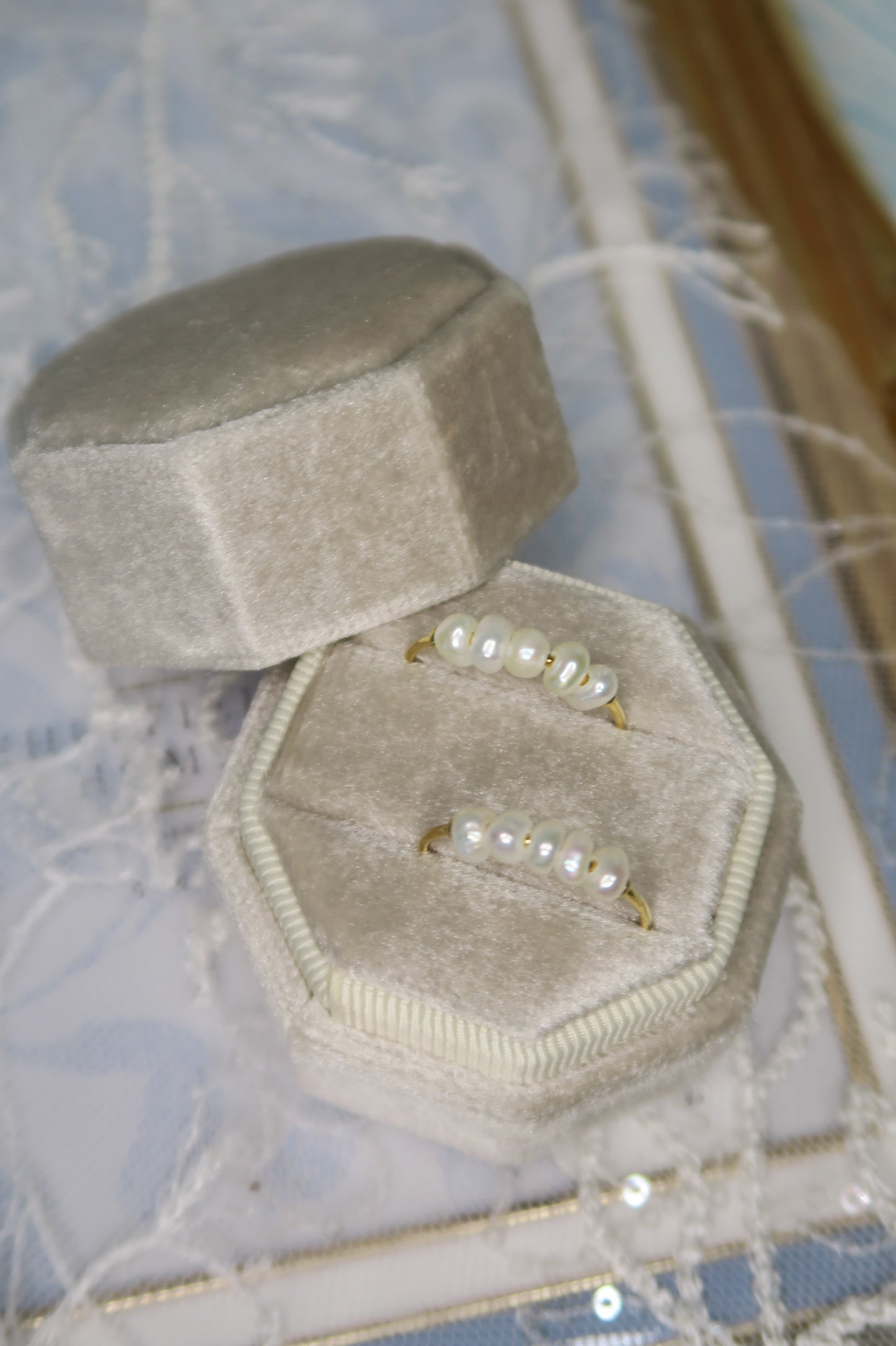 Dewdrop Pearl Ring