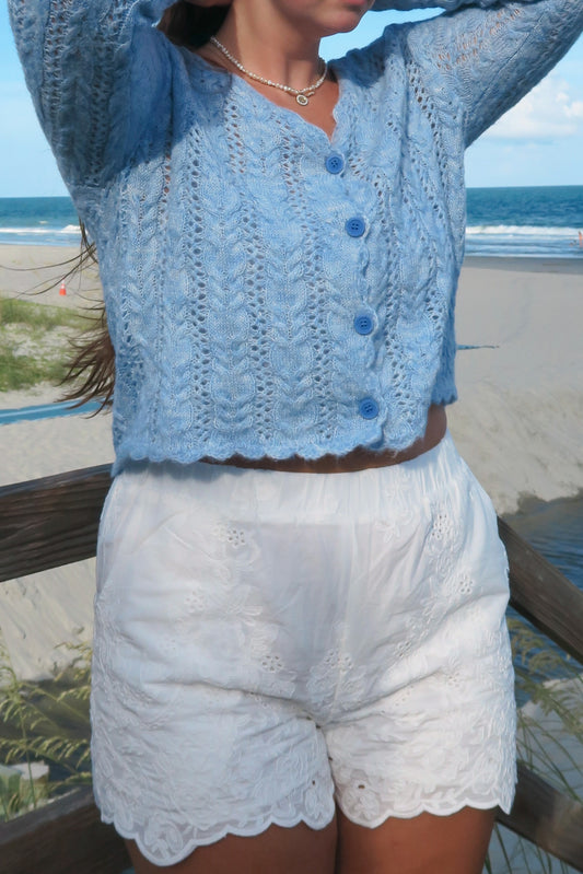 Eyelet Oyster Short