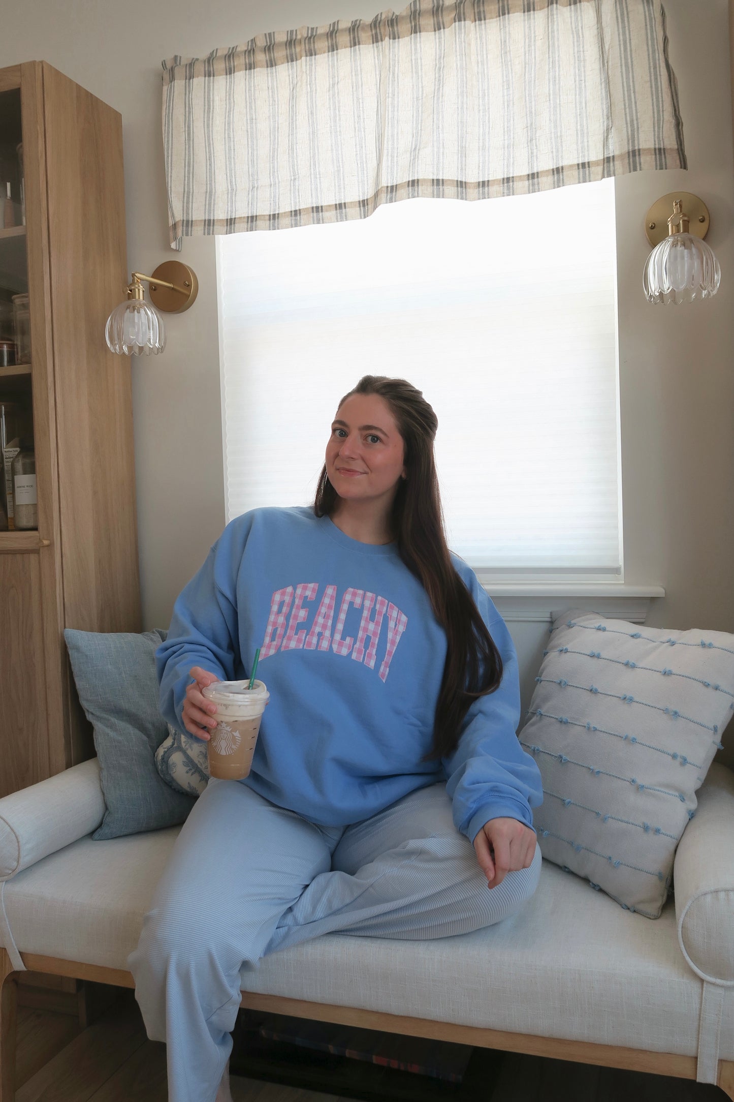 Beachy Blue Crewneck