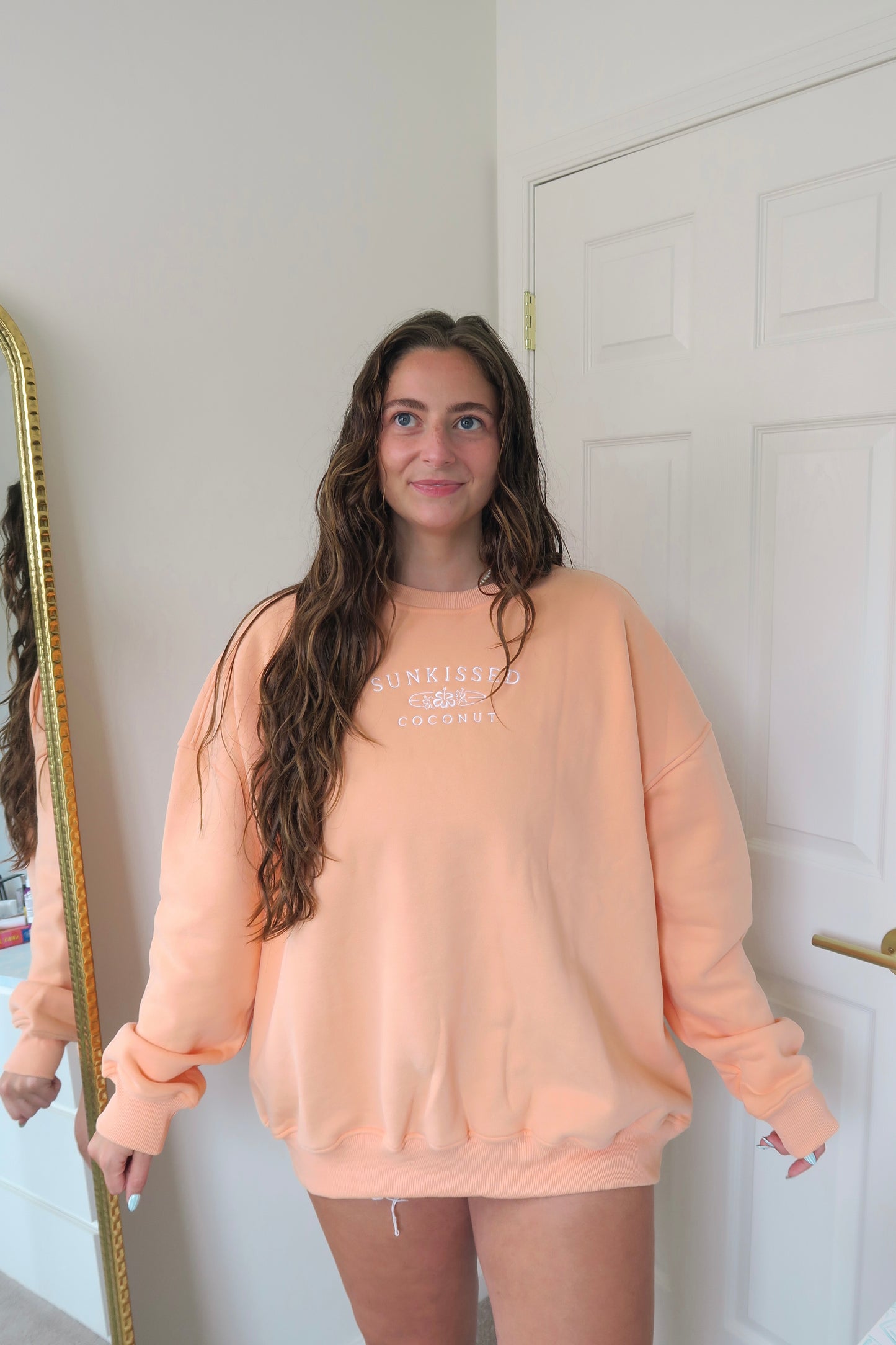 Orange Sherbet Crewneck