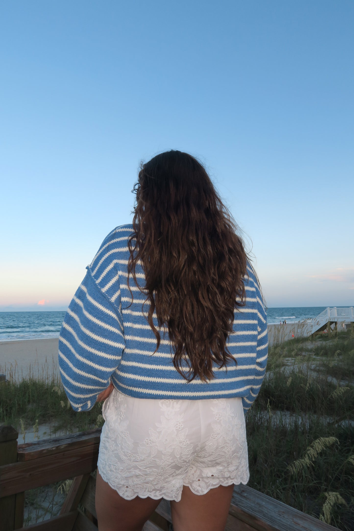 Salt Waves Sweater - Blue
