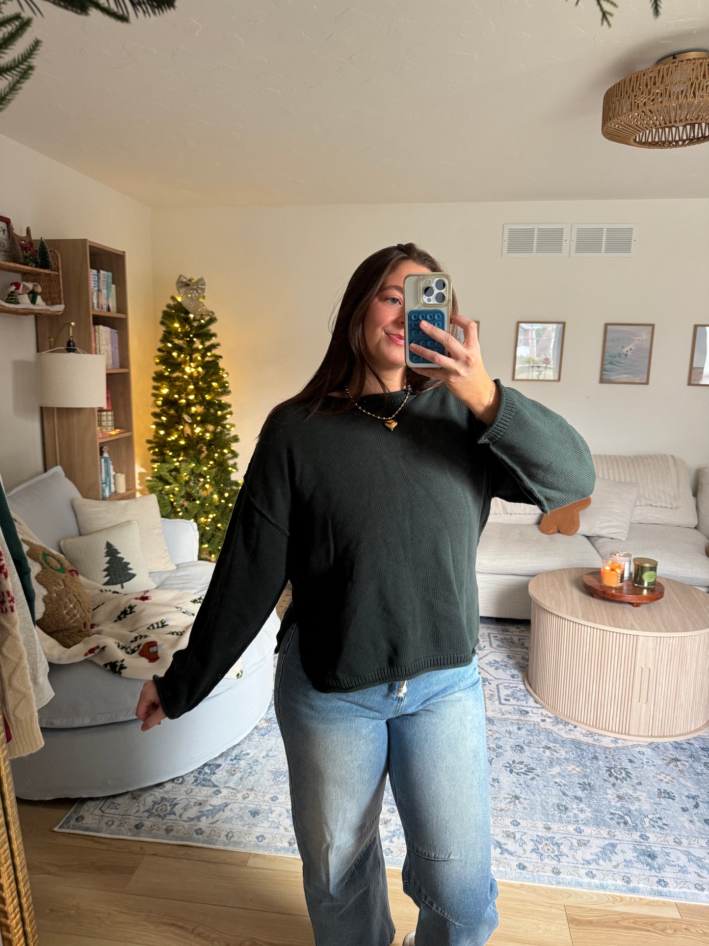Winter Pine Sweater