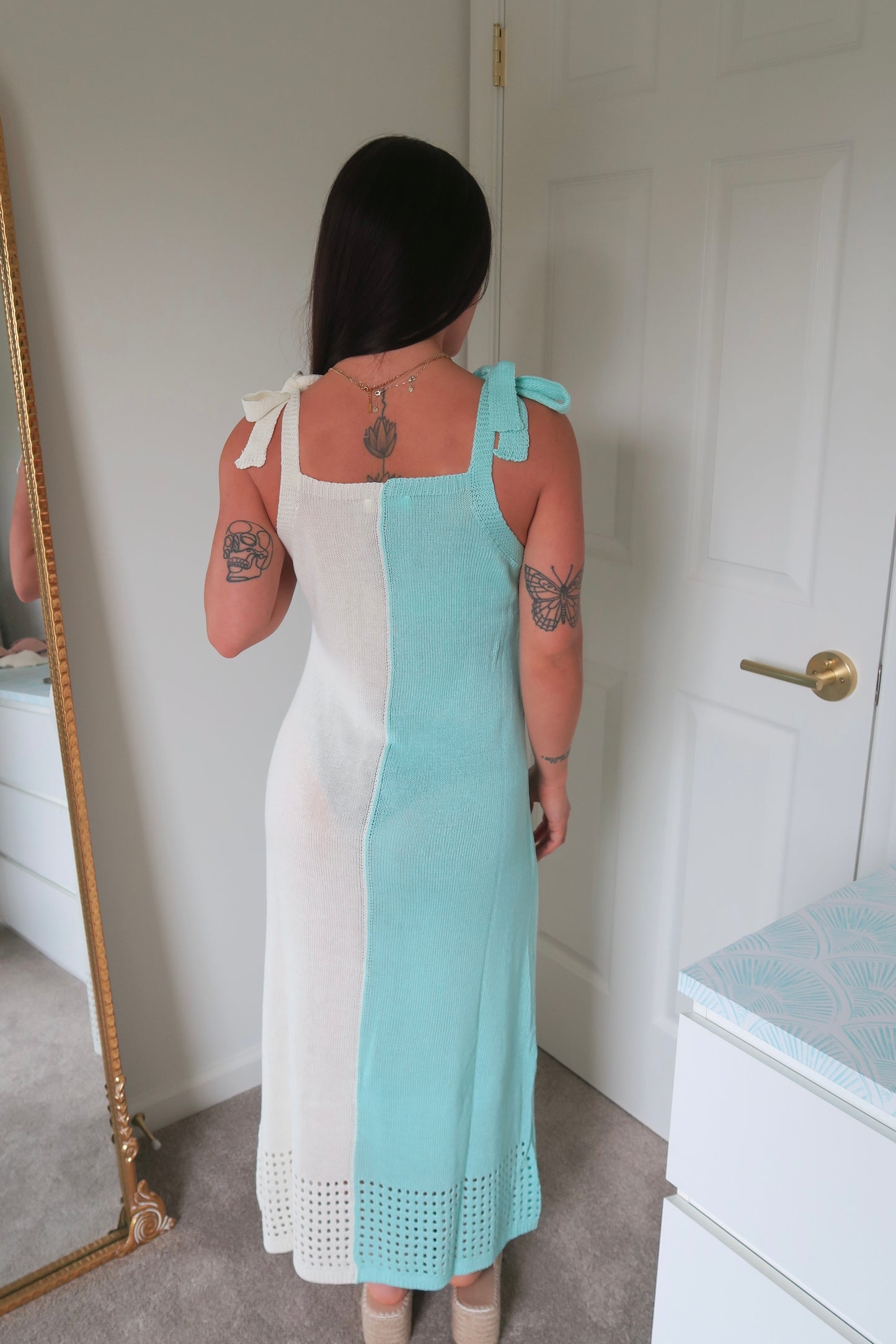 Aquamarine Maxi Coverup Dress