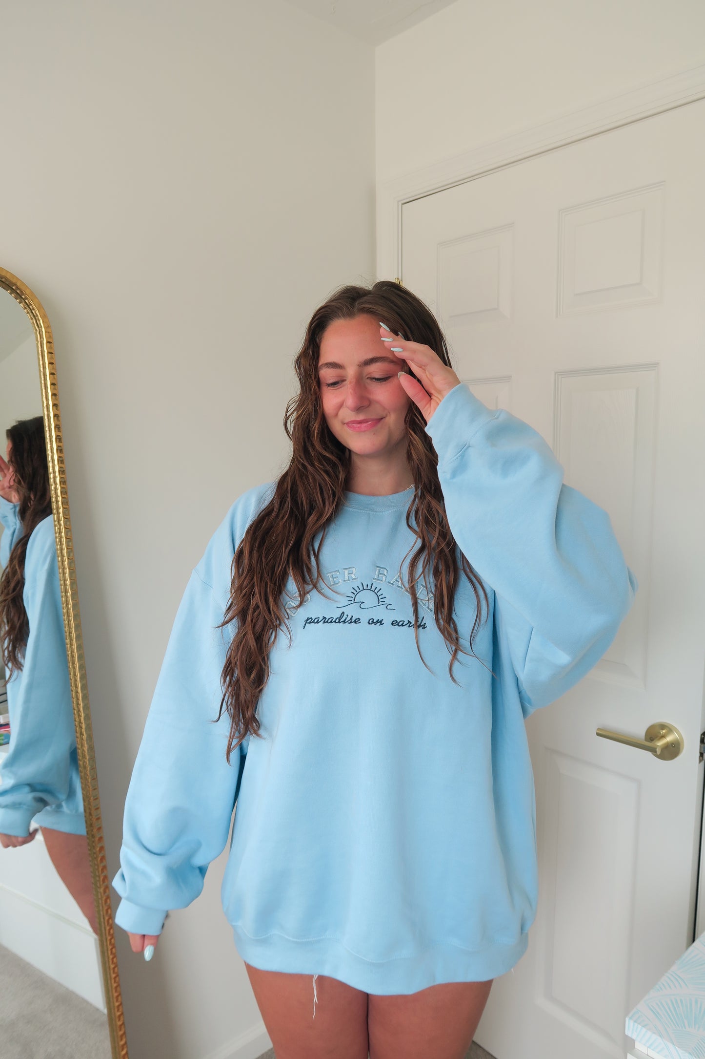 OBX Blue Crewneck
