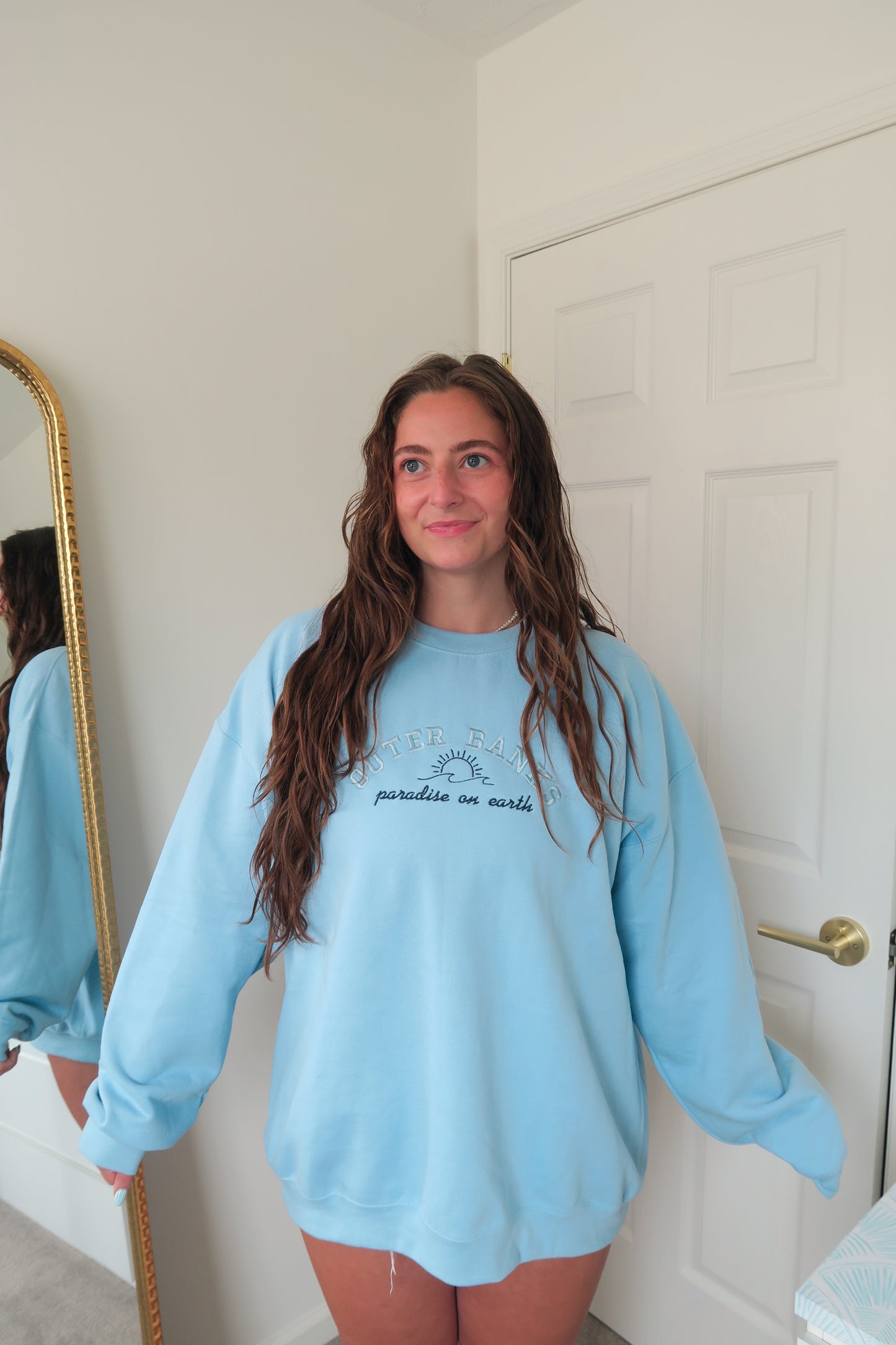 OBX Blue Crewneck