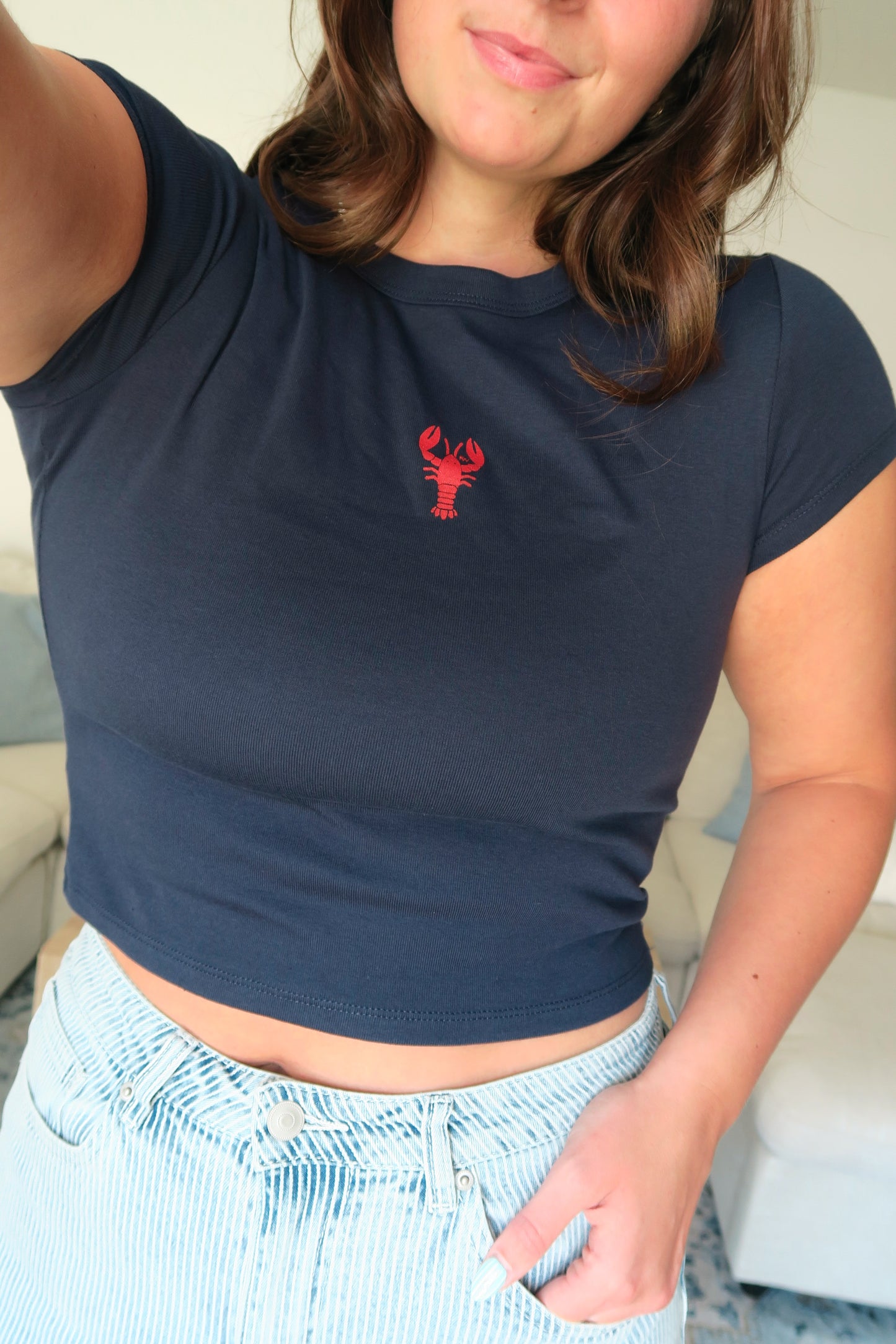 Lobster Baby Tee