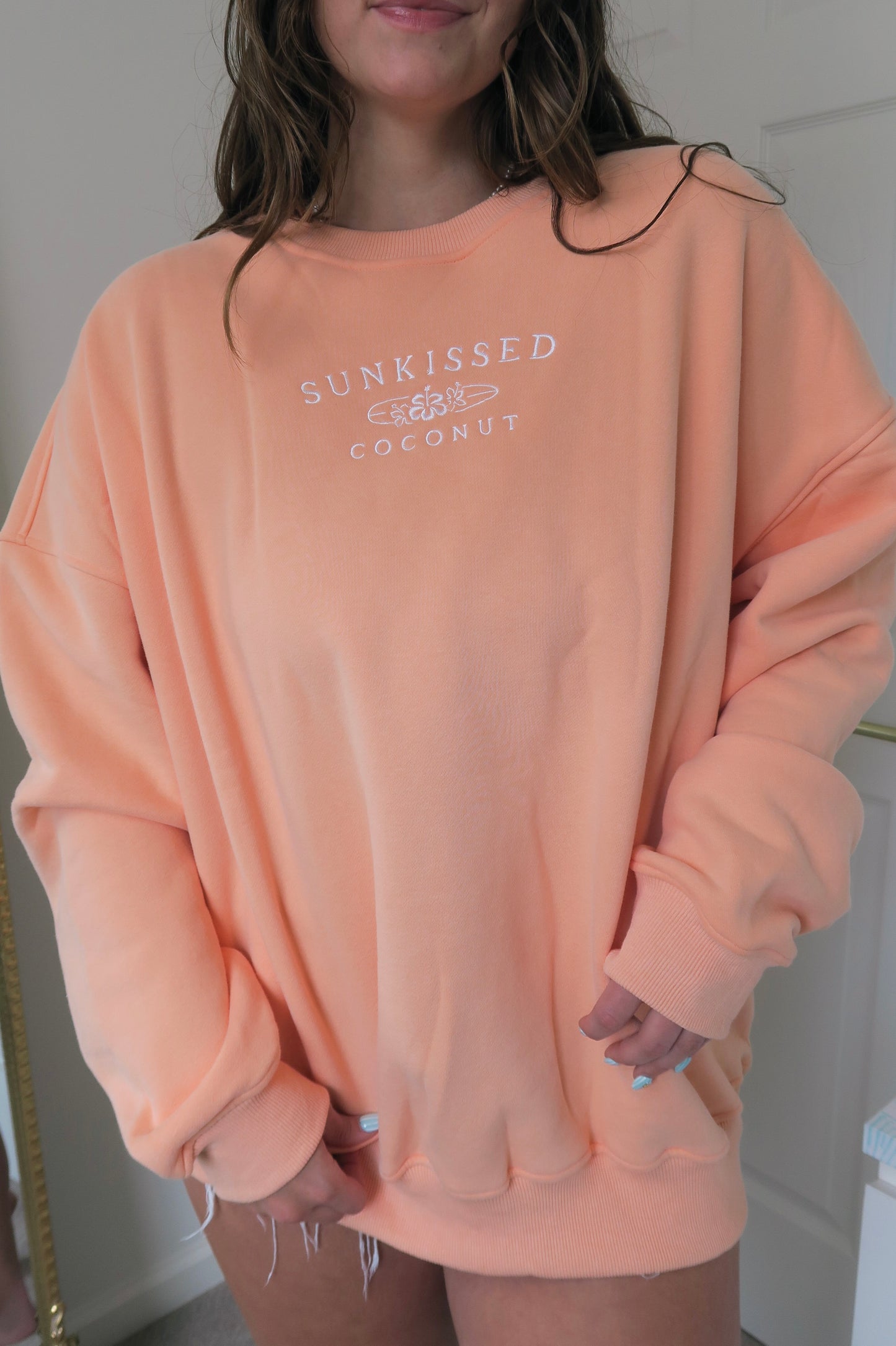 Orange Sherbet Crewneck