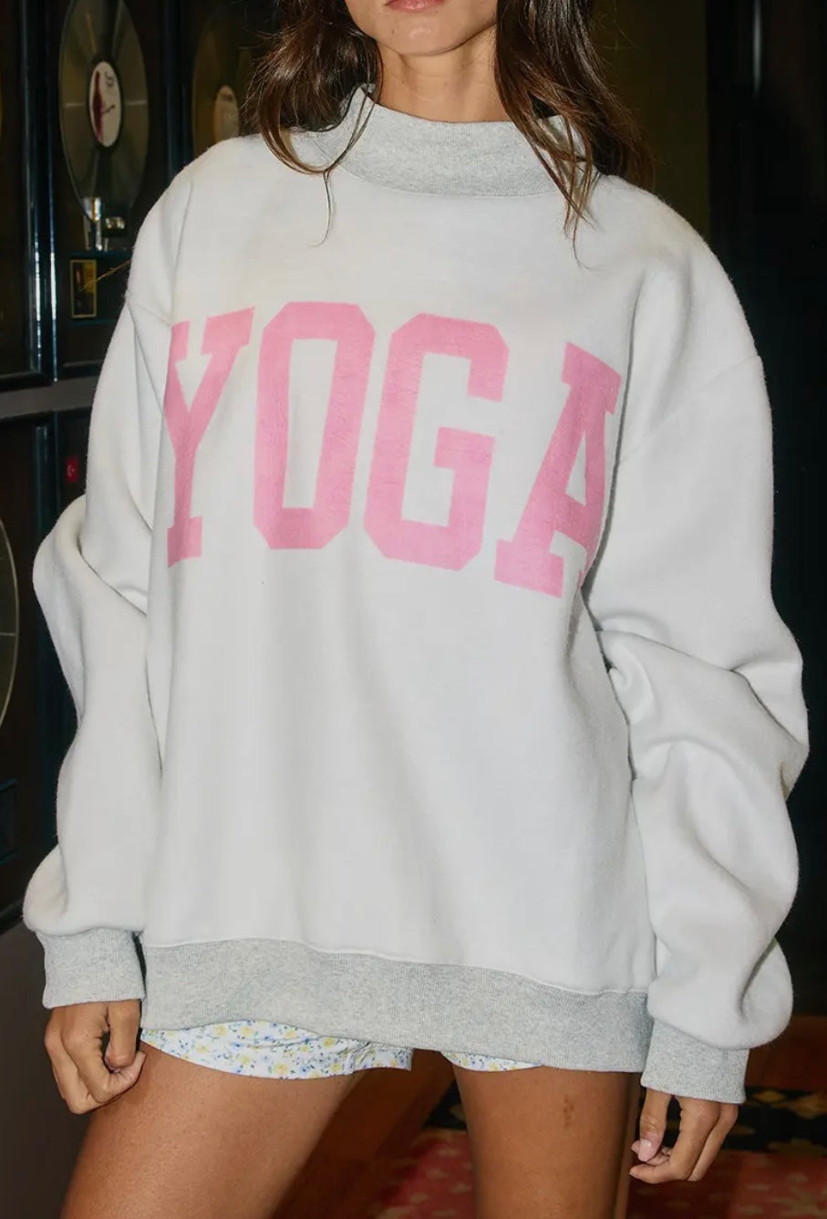 Pilates Girl Mockneck