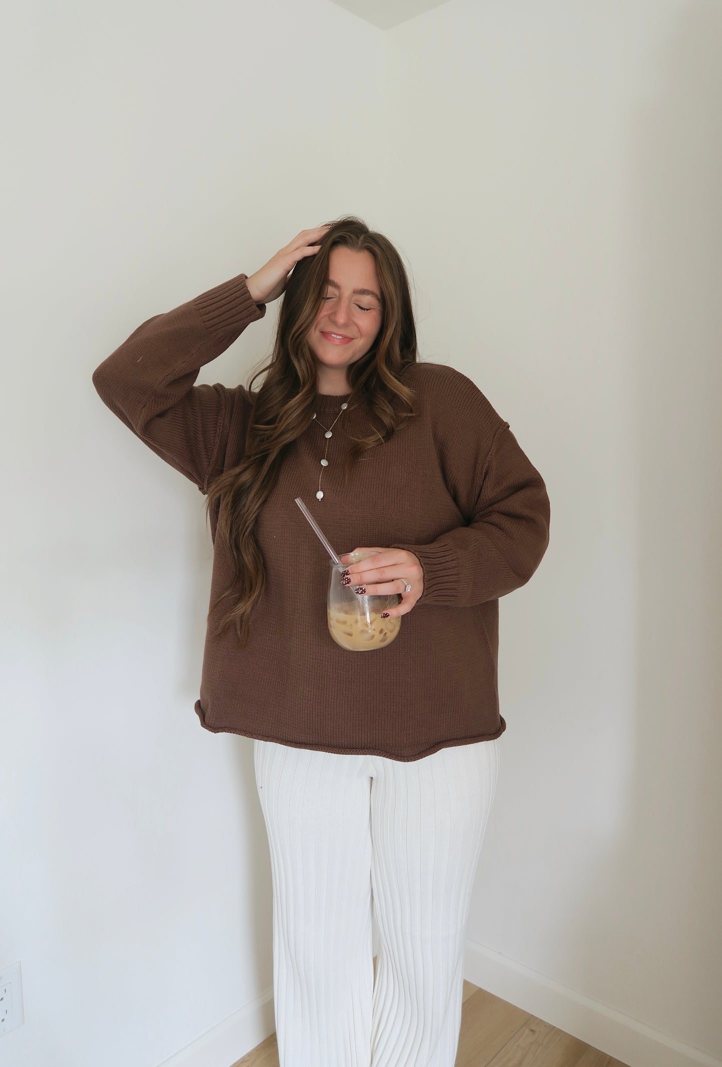 Sunday Morning Sweater - Brown