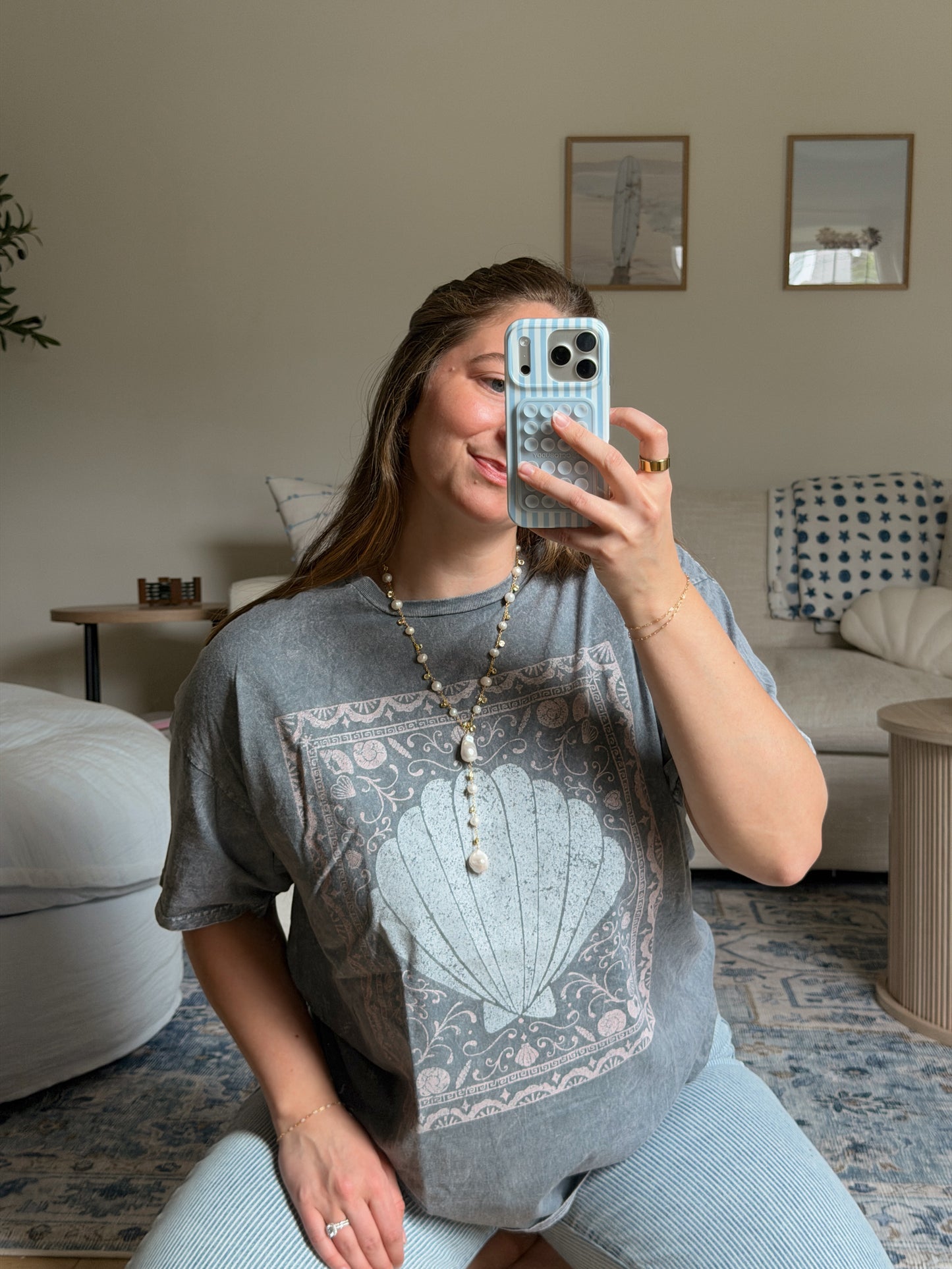 Seaside Seashell Tee