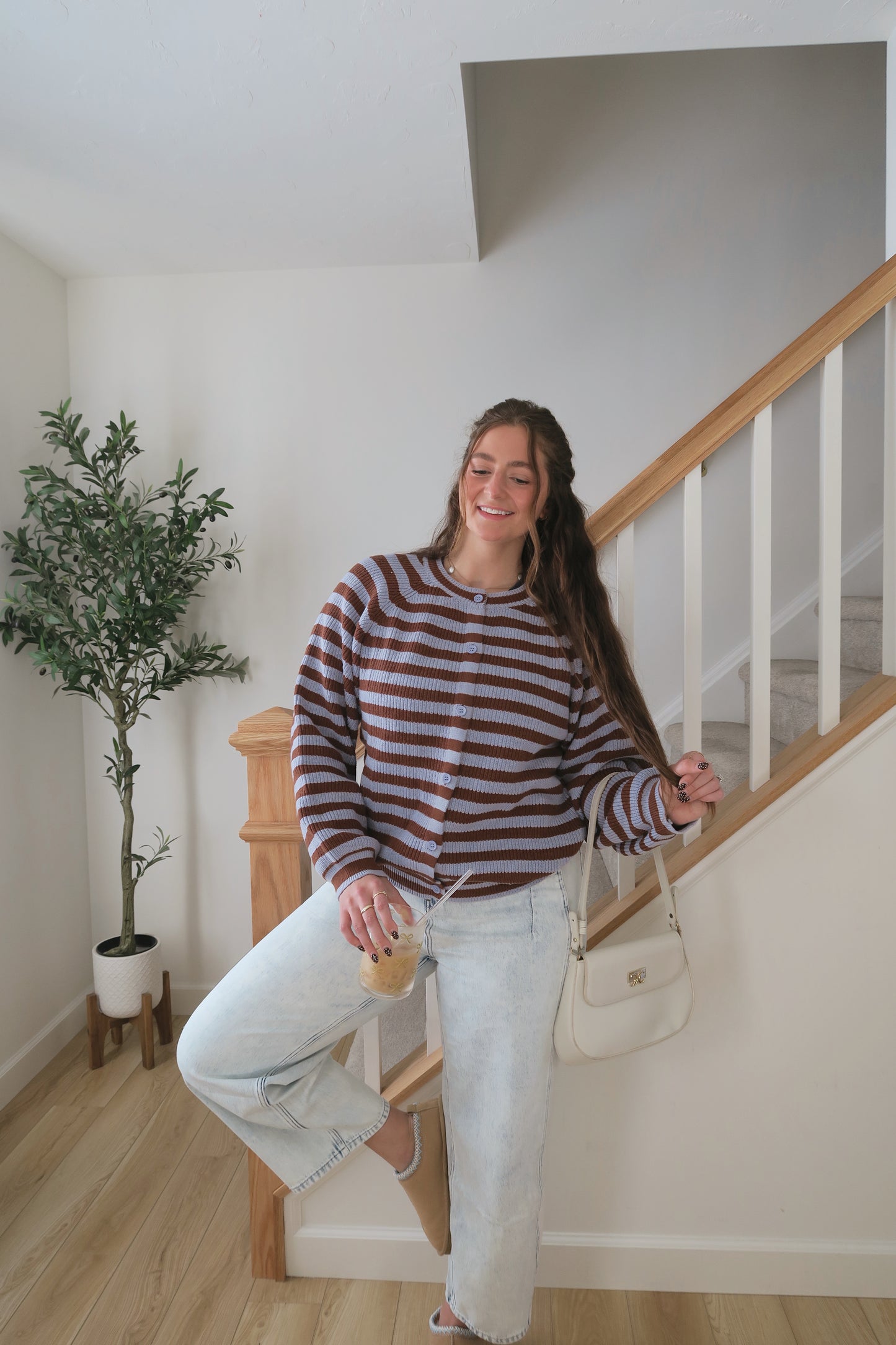 Blueberry Latte Cardigan
