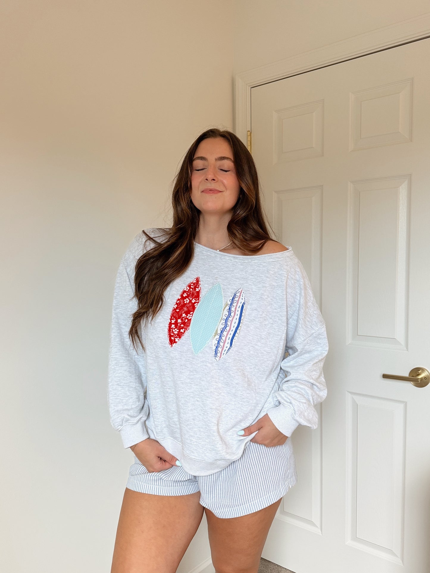 PREORDER Surfs Up Patchwork Pullover