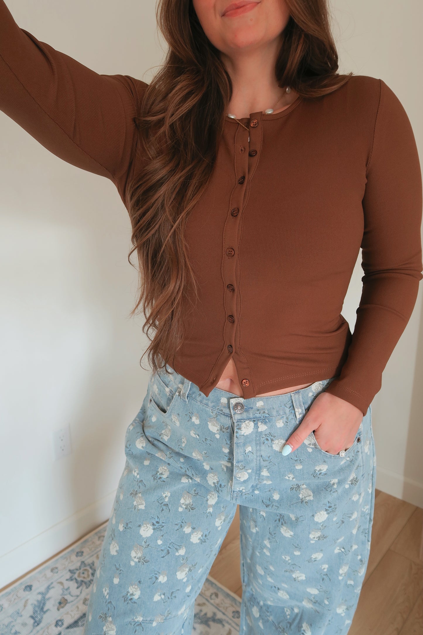 Celestial Top - Brown