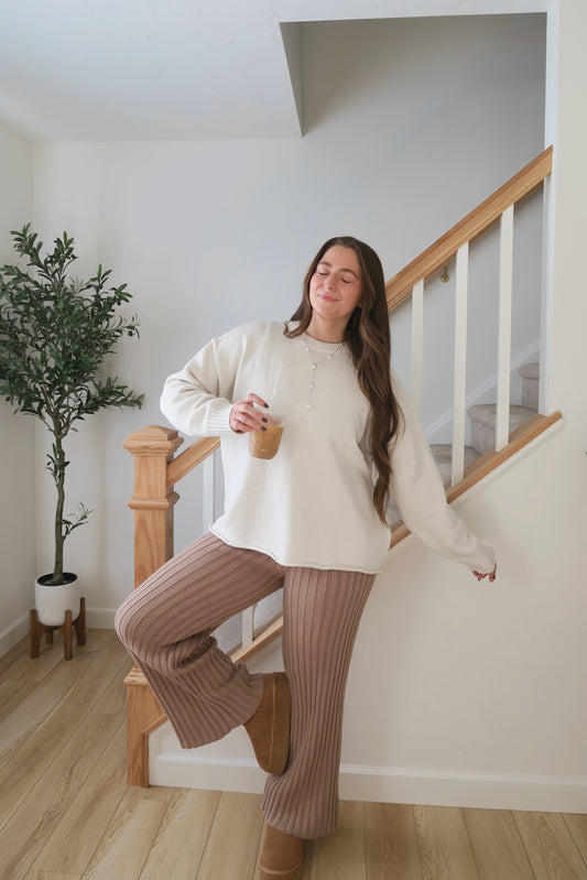 Sunday Morning Sweater - Oatmeal