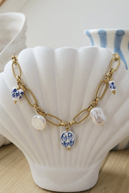 Santorini Charm Necklace