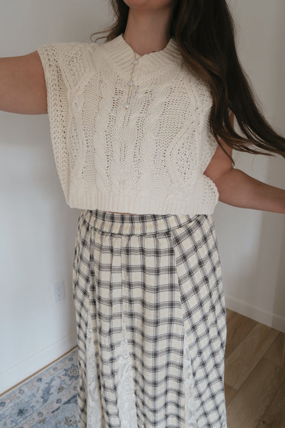 Vintage Sea Maxi Skirt