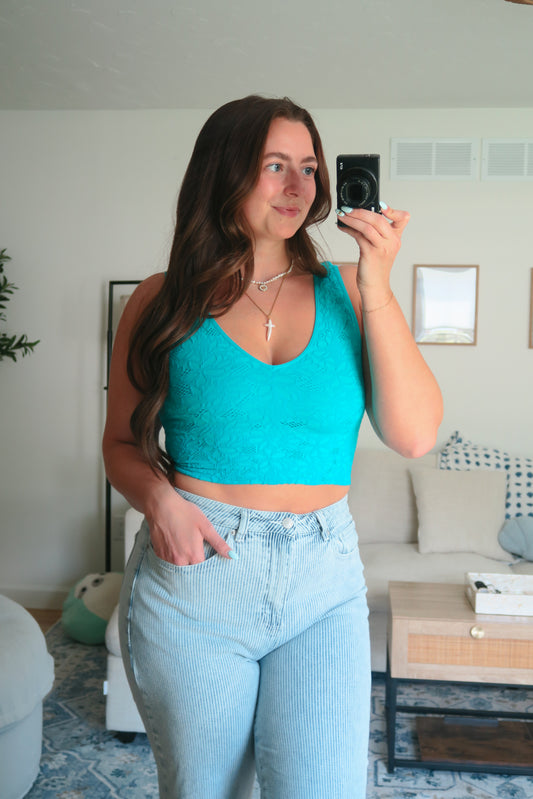 Bali Tank - Teal