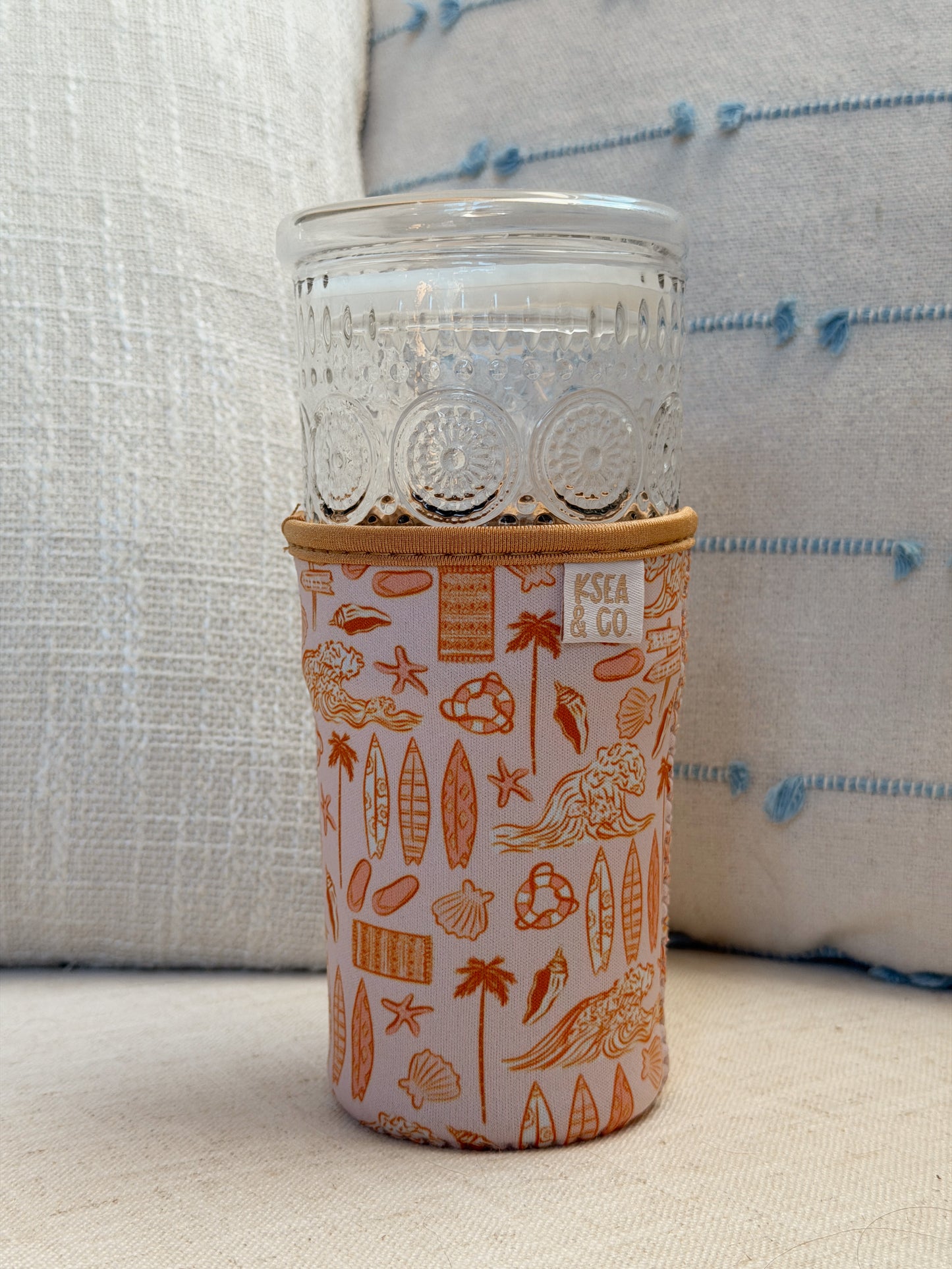 Coastal Sunset Coffee Coozie