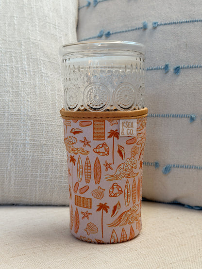 Coastal Sunset Coffee Coozie