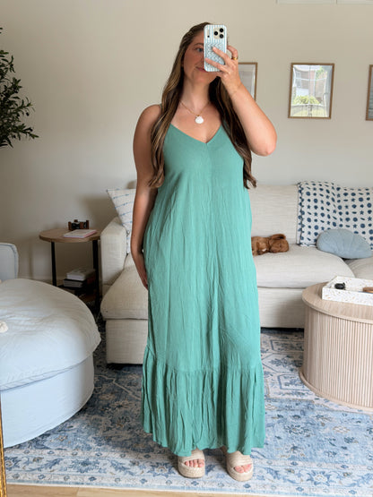 Seaglass Linen Dress