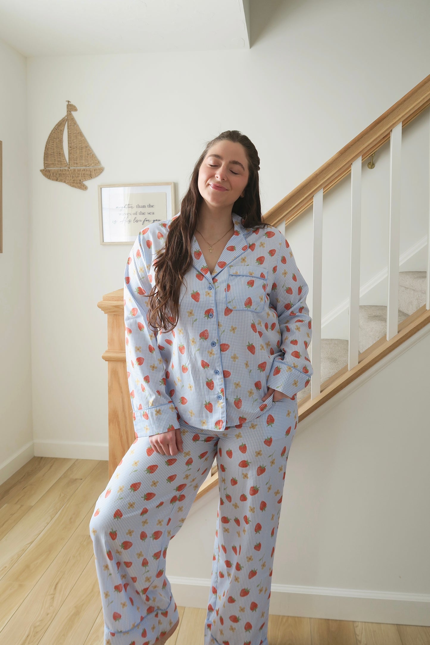 Strawberry Patch Pajama Set