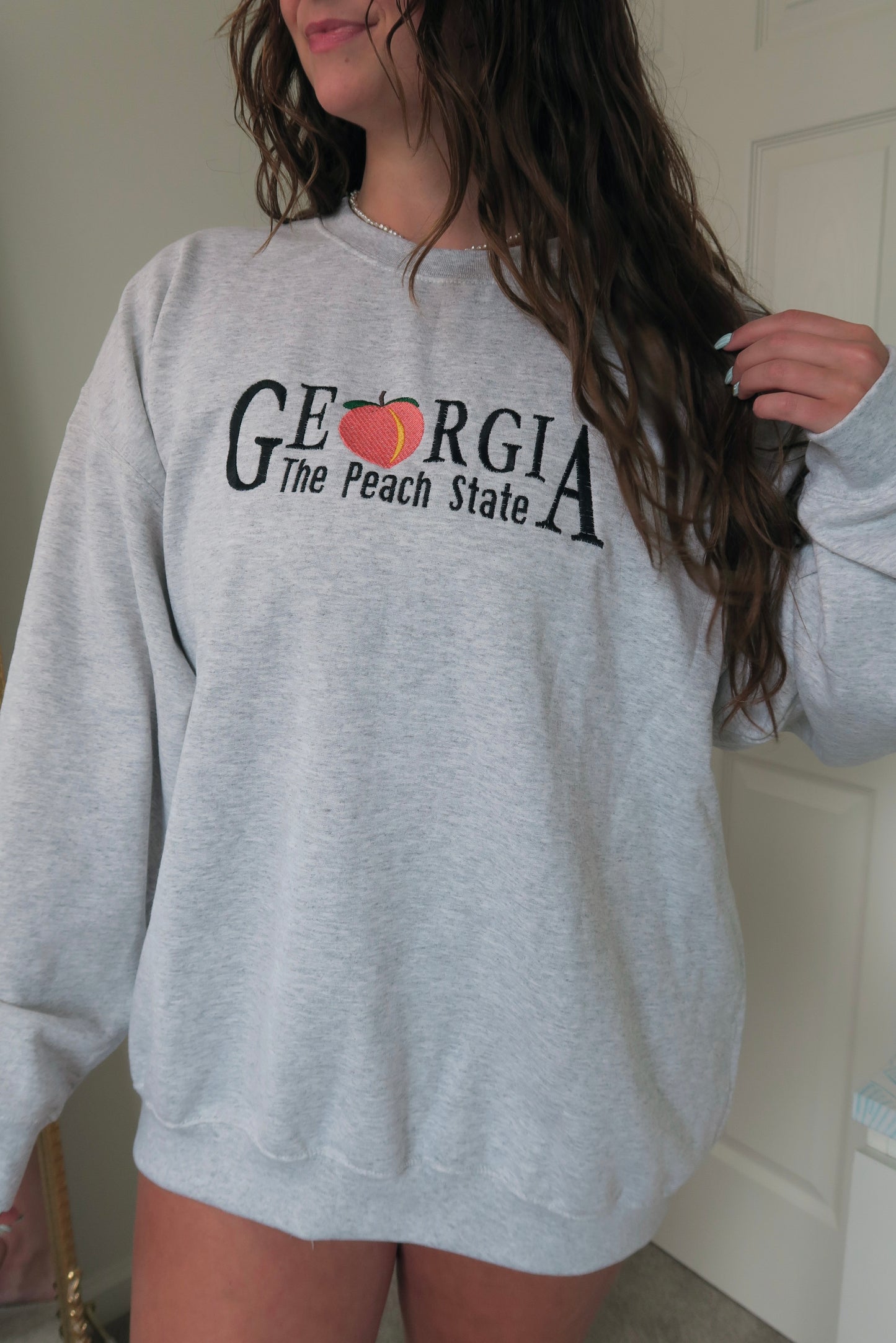 Georgia Peach Crewneck