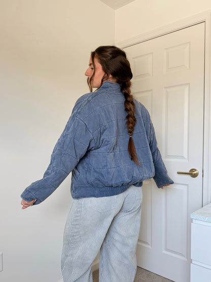 Denim Connie Quilted Jacket