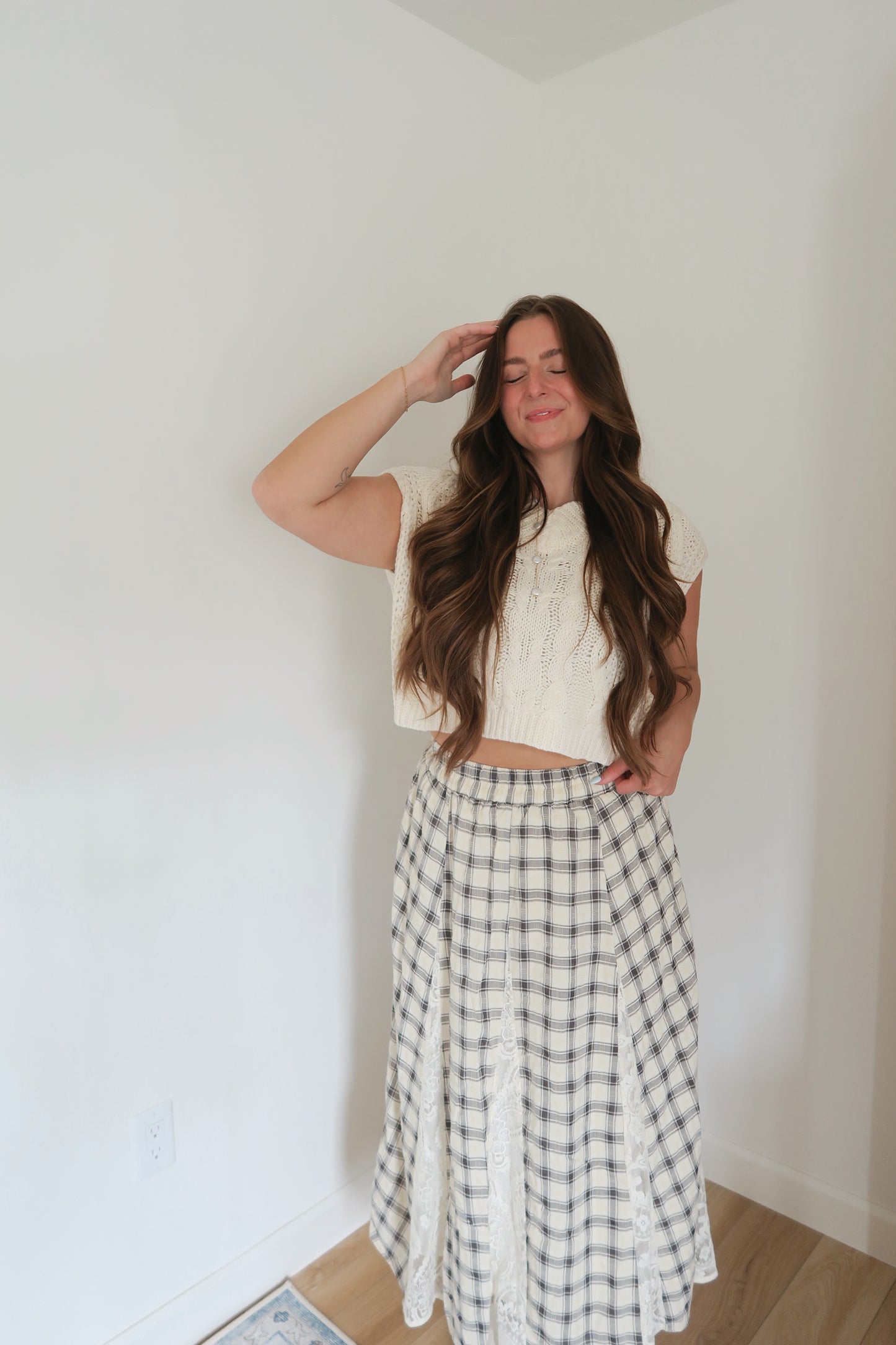 Vintage Sea Maxi Skirt