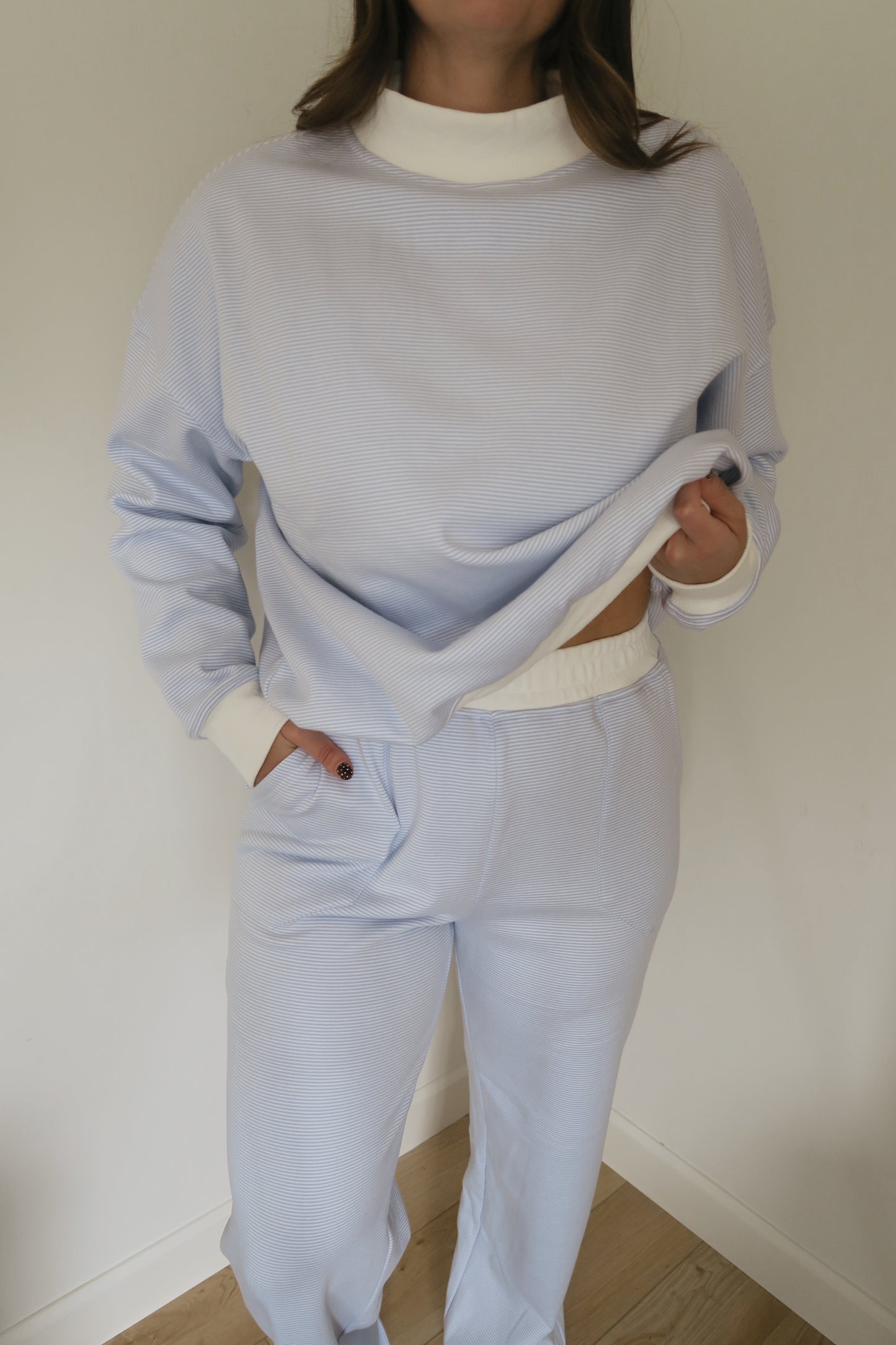 Blue Cotton Candy Sweatpants