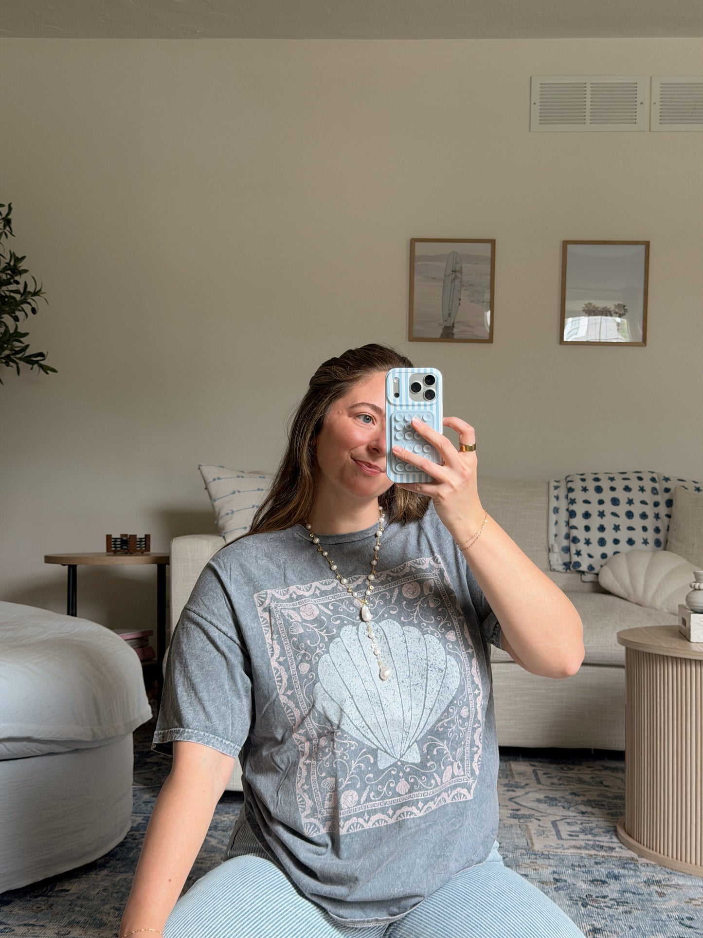 Seaside Seashell Tee