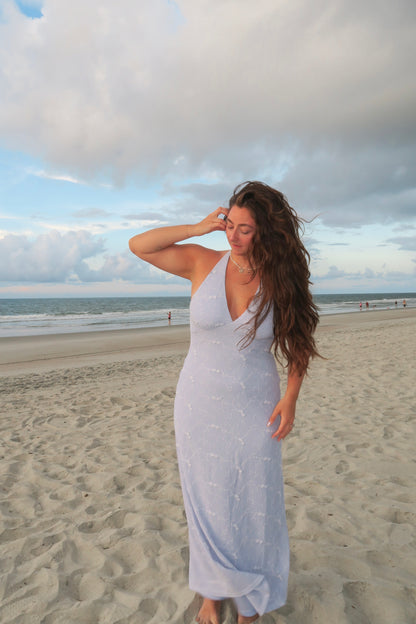 Lacey Skies Maxi Dress