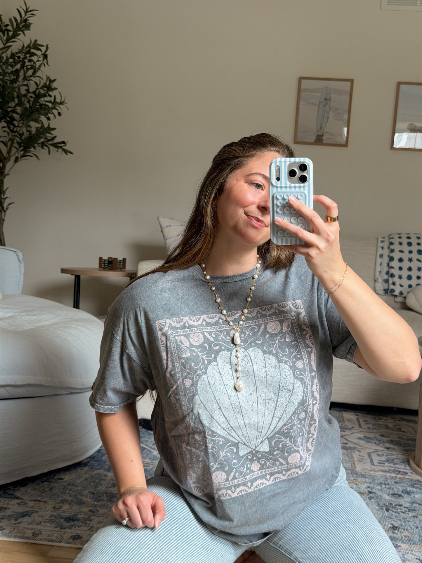 Seaside Seashell Tee