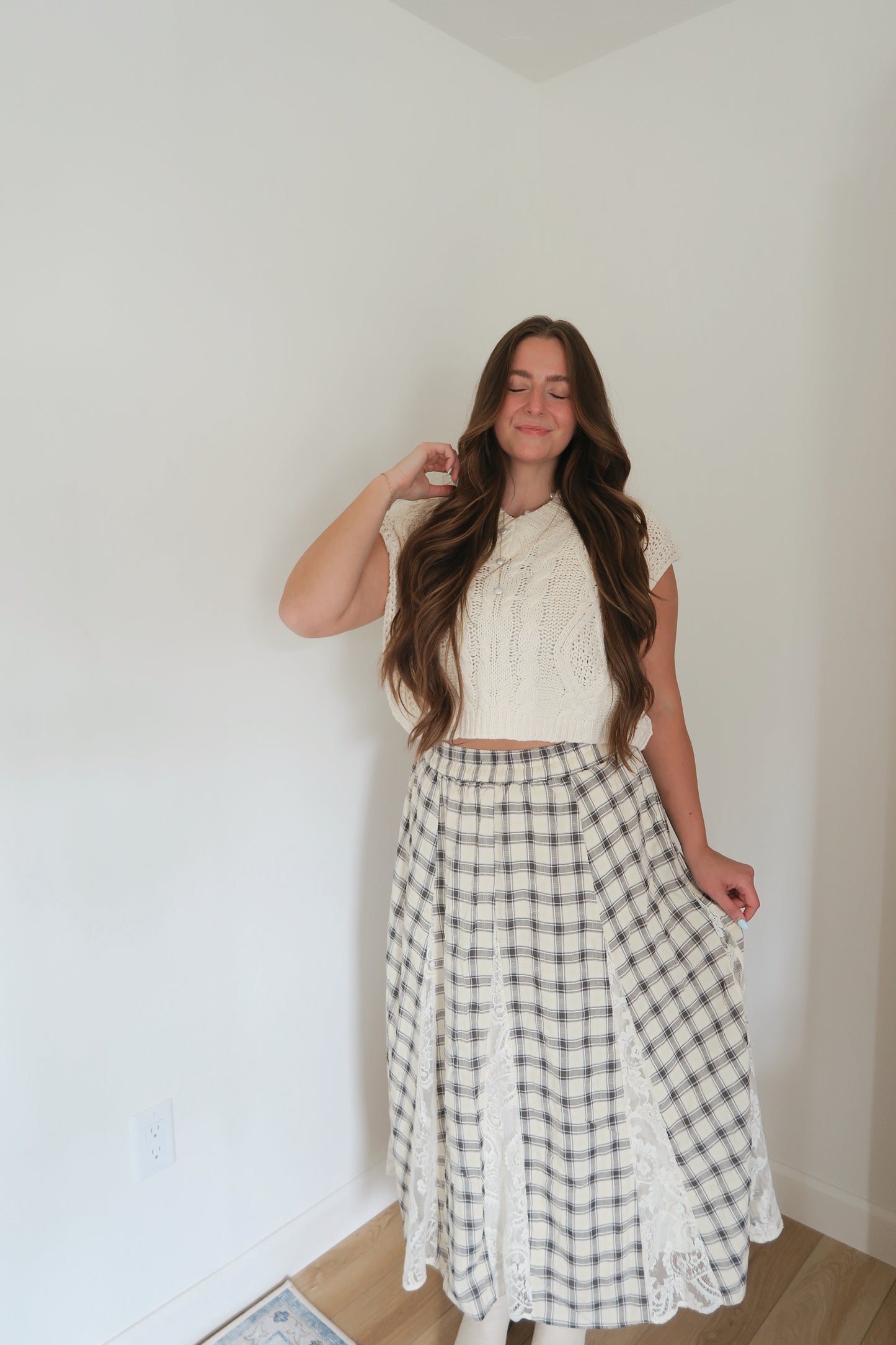 Vintage Sea Maxi Skirt