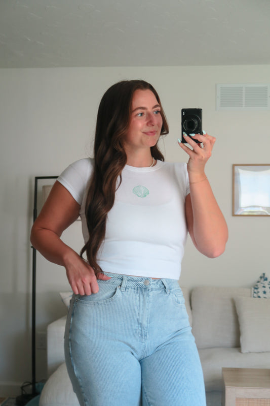 Seashell Baby Tee