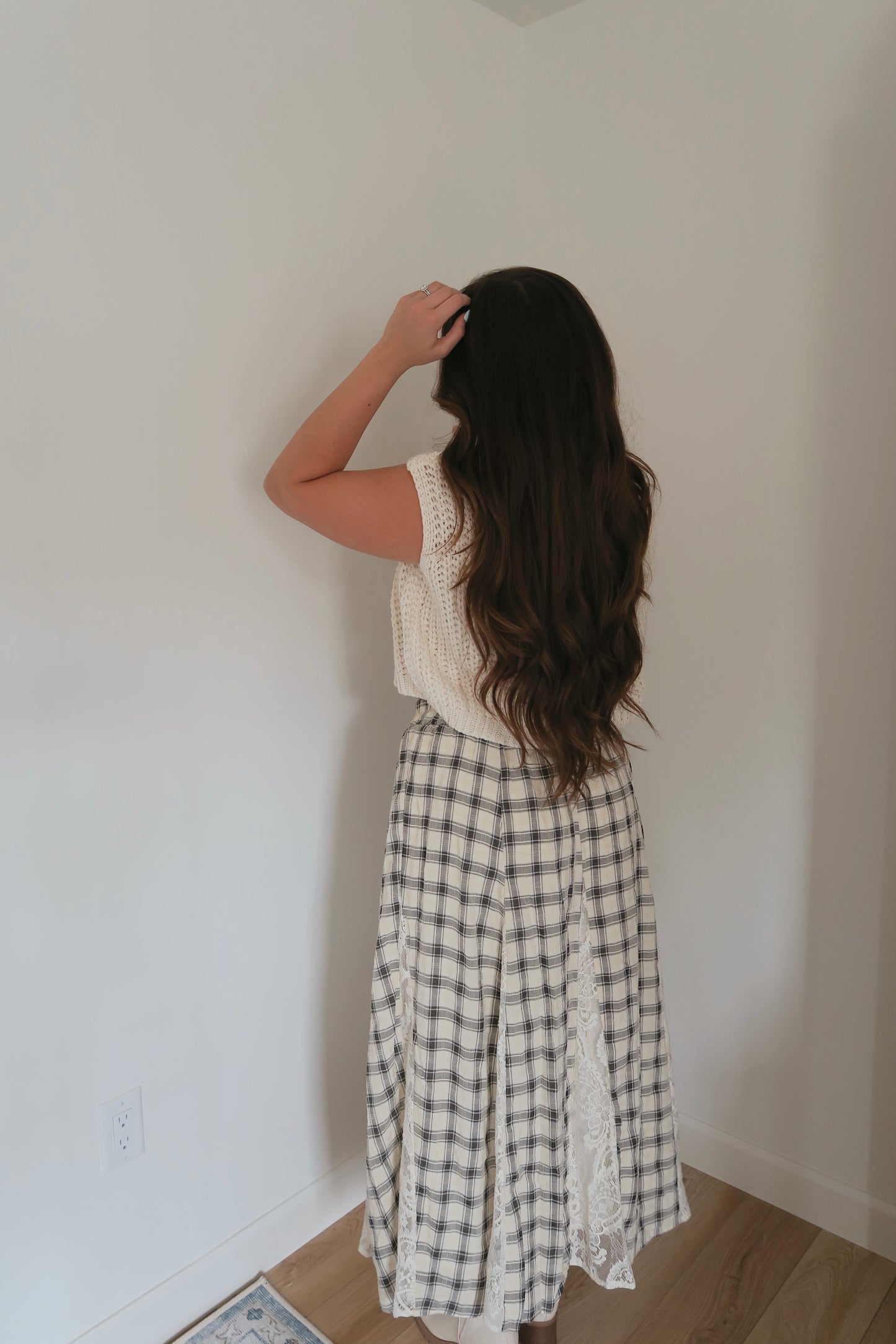 Vintage Sea Maxi Skirt