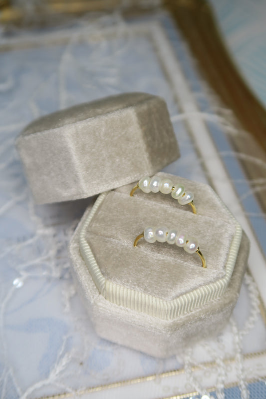 Dewdrop Pearl Ring