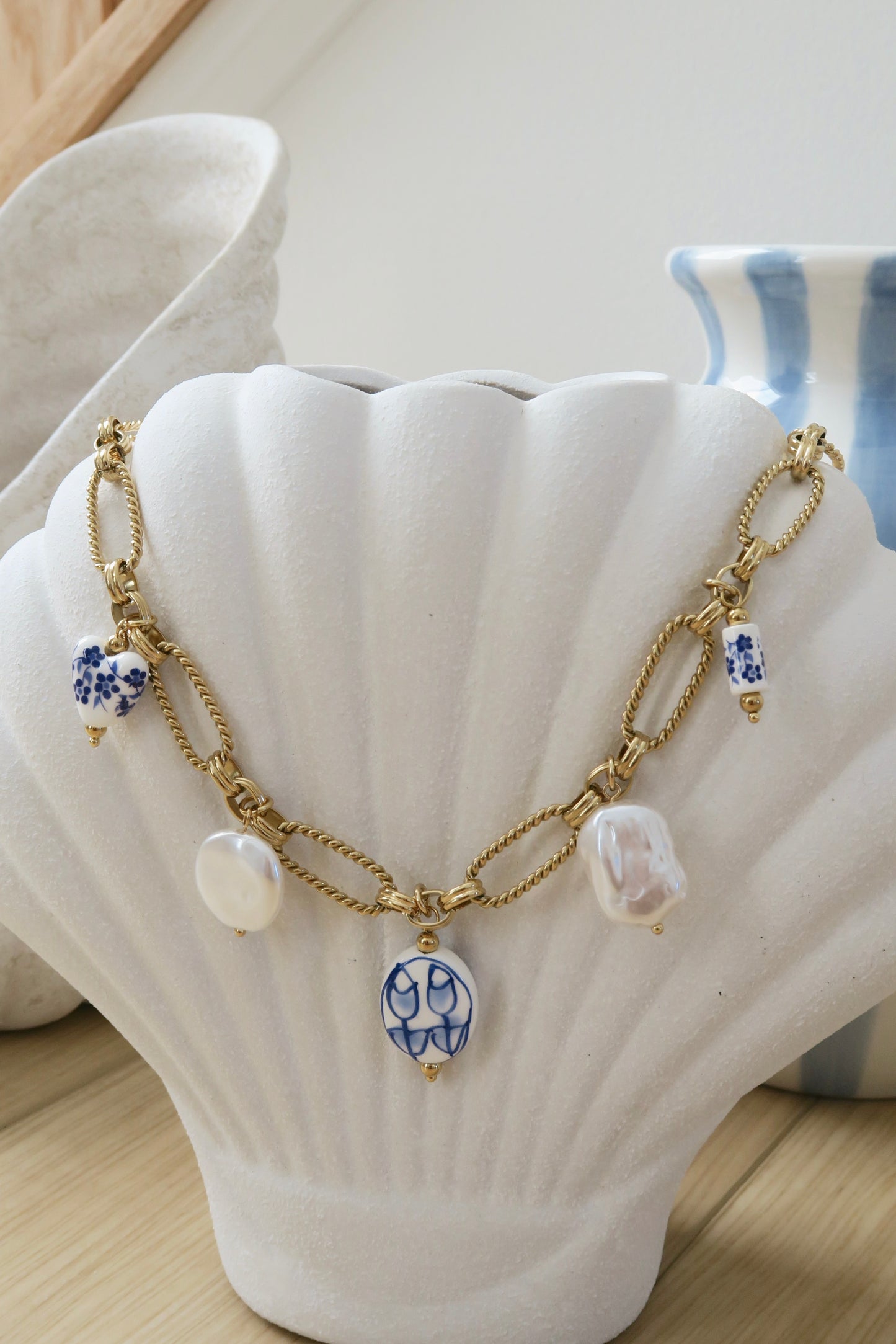 Santorini Charm Necklace