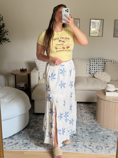 Blue Lagoon Maxi Skirt