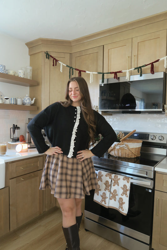 Thanksgiving Ruffle Sweater