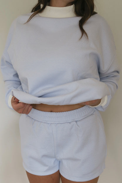 Blue Cotton Candy Shorts