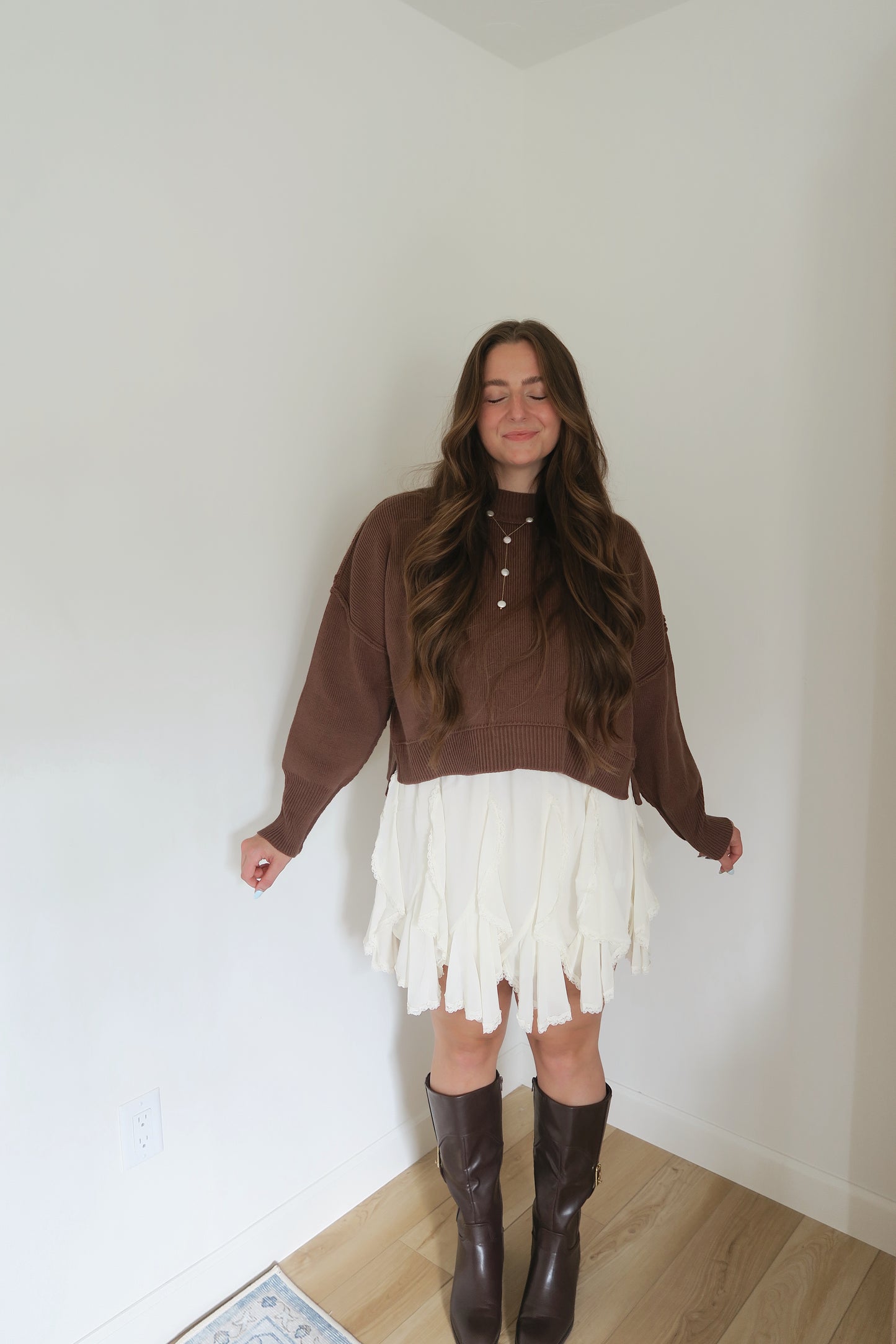 Driftwood Sweater - Chocolate