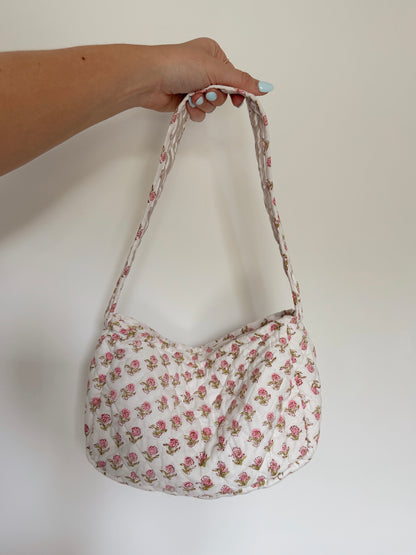 Blossom Petals Quilted Purse