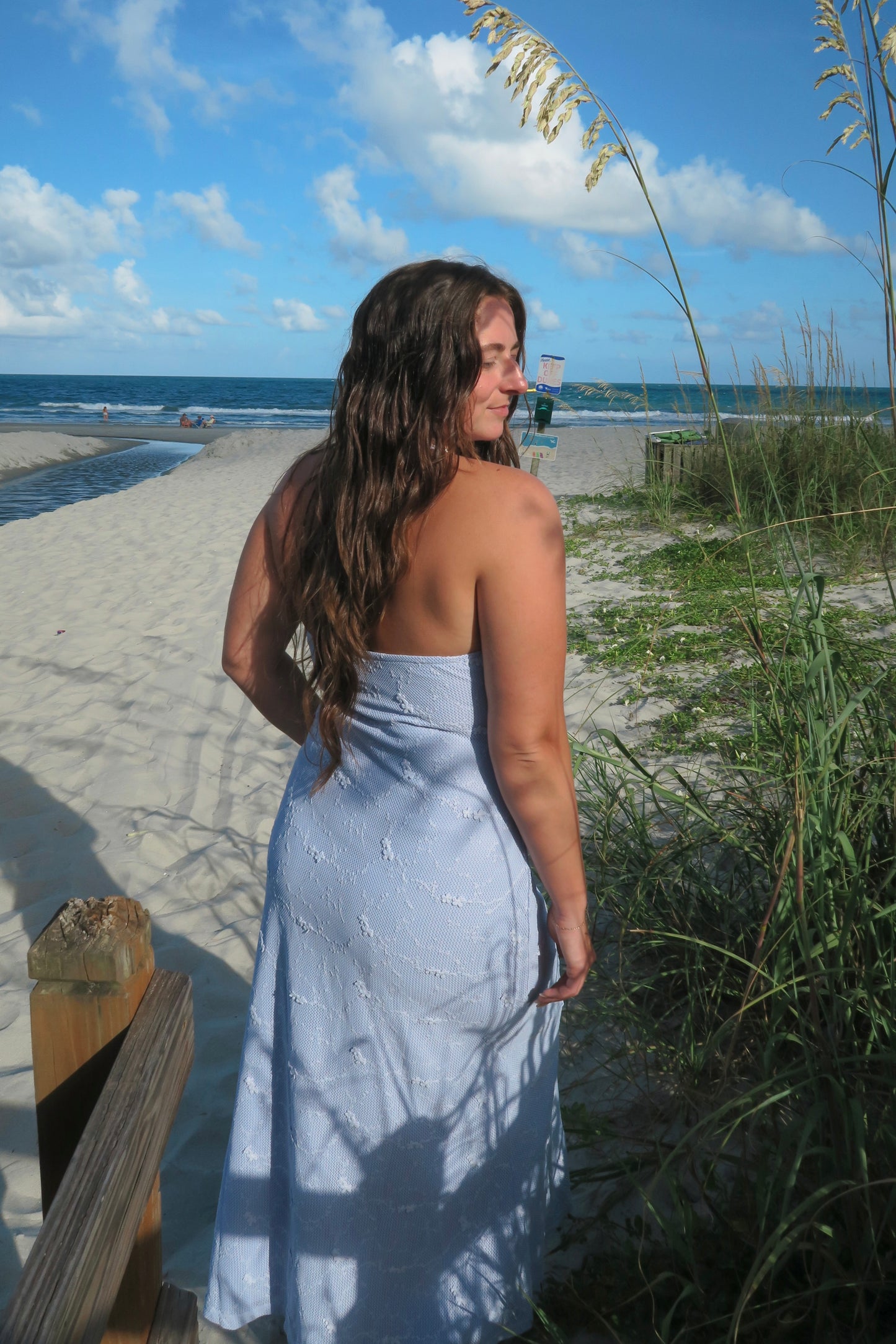 Lacey Skies Maxi Dress