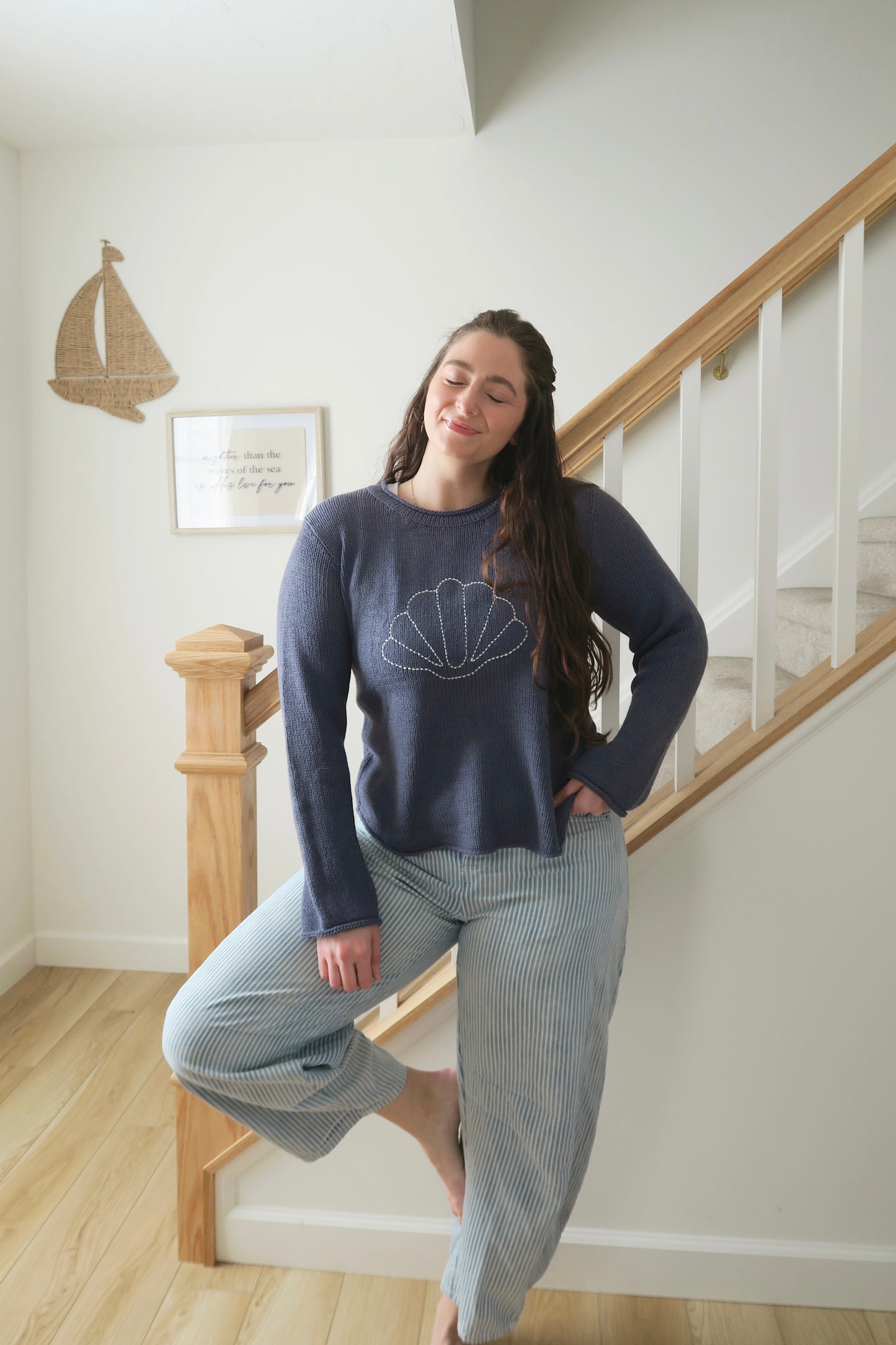 Hidden Shells Sweater