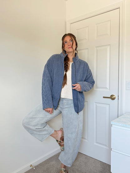 Denim Connie Quilted Jacket