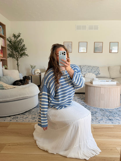 Salt Waves Sweater - Blue