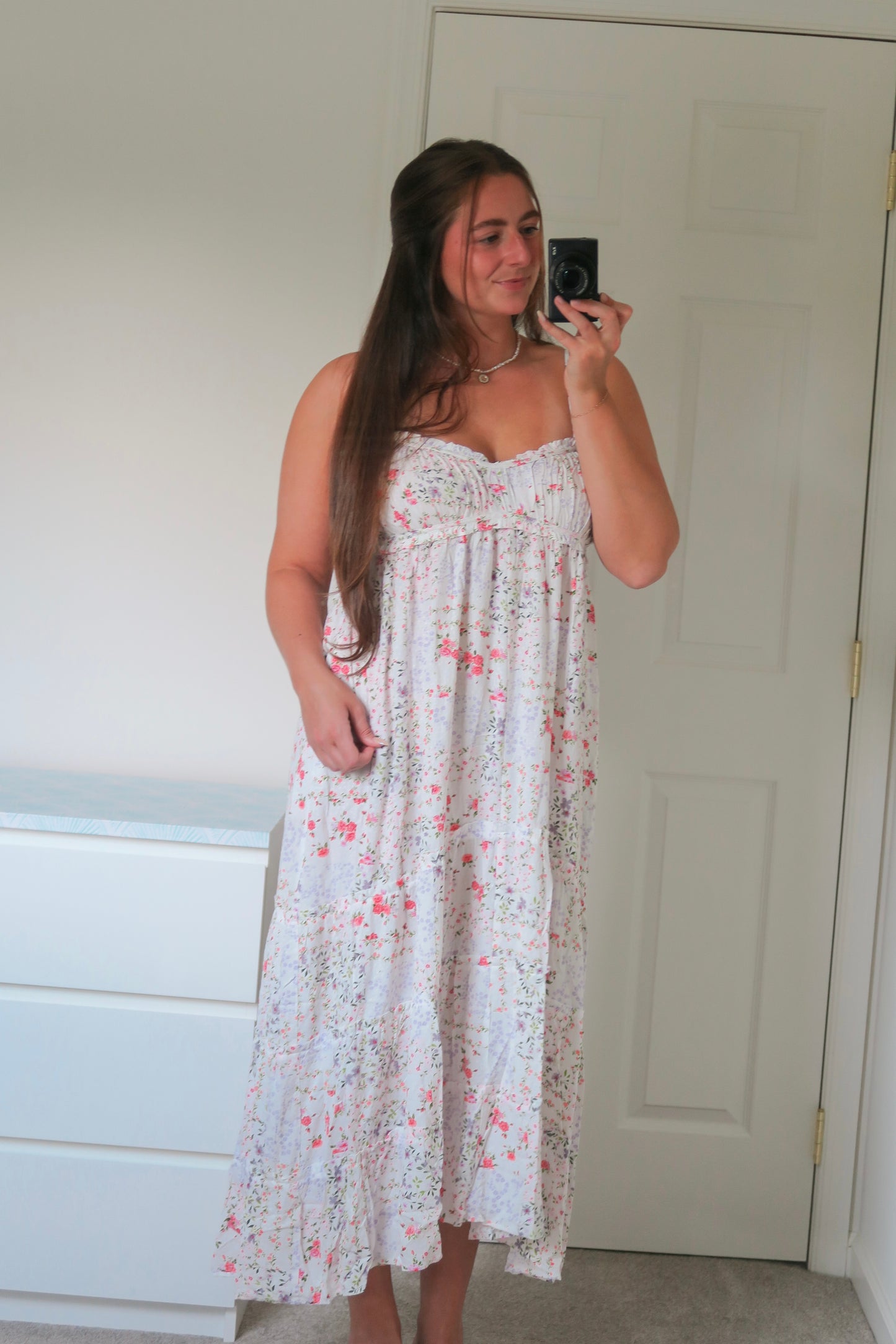 Flower Field Midi Dress