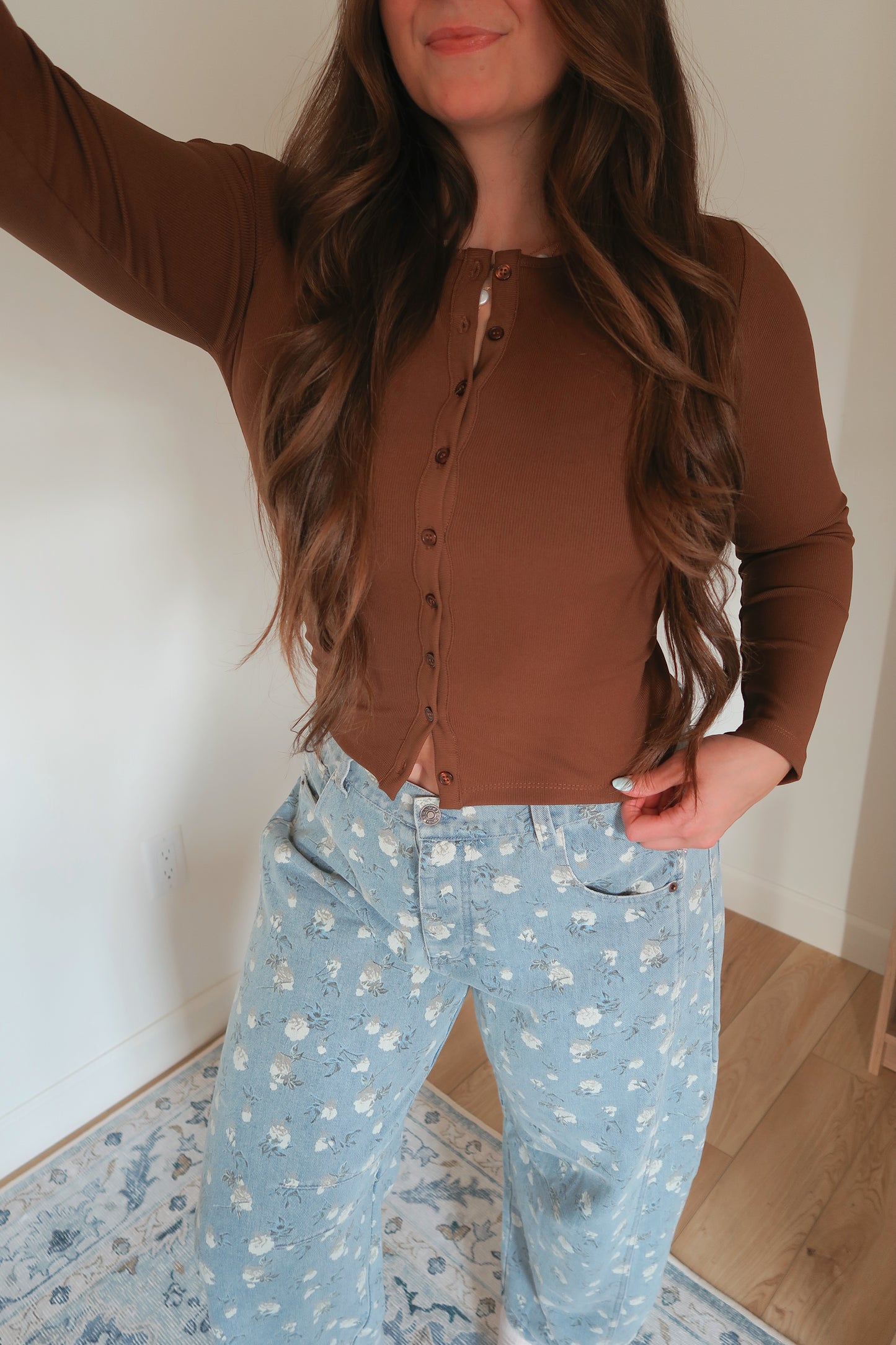 Celestial Top - Brown