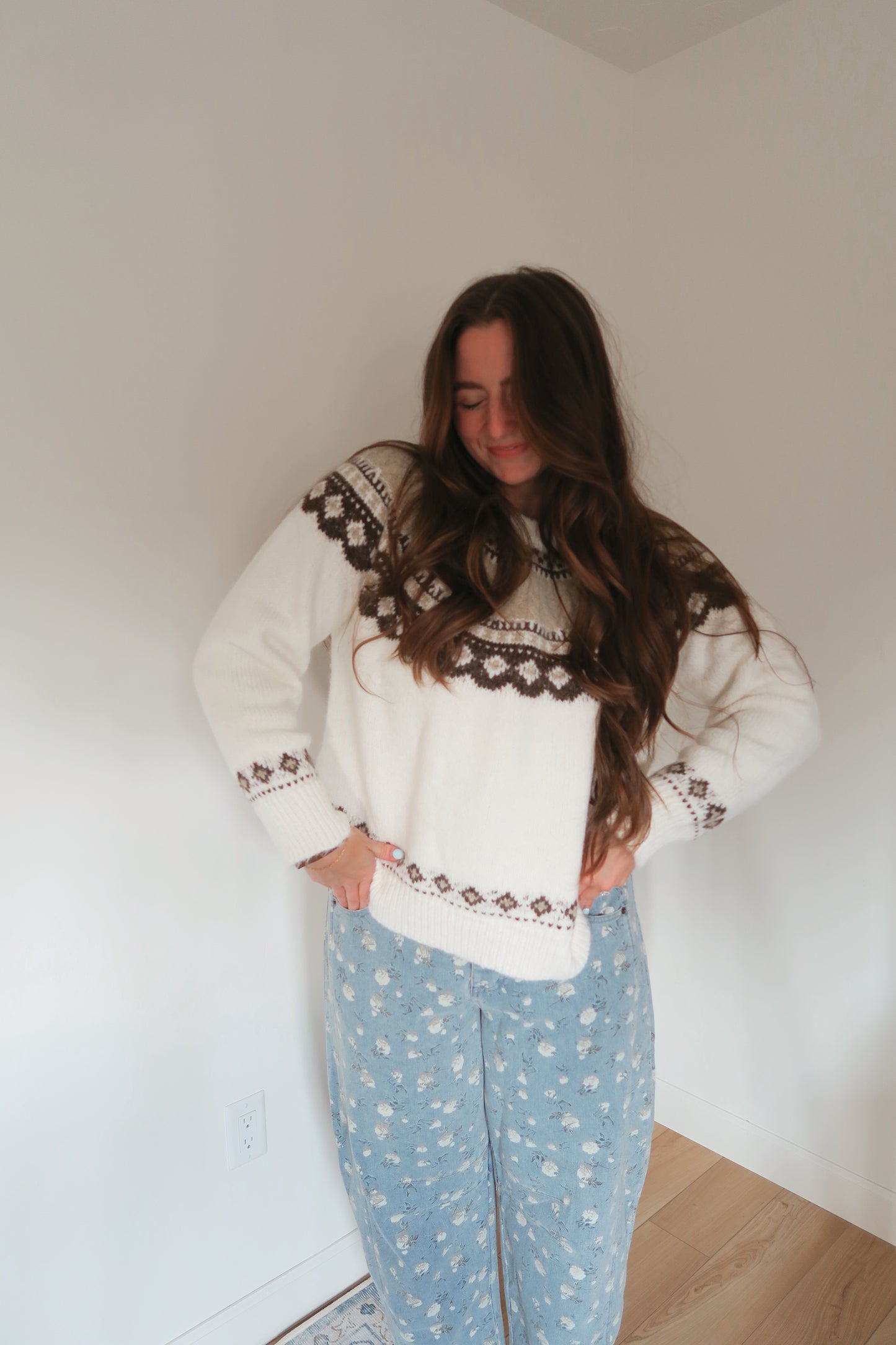 Chestnut Isle sweater